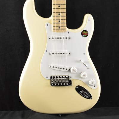 Mint Fender Jimmie Vaughan Tex-Mex Strat Olympic White Maple Fingerboard for sale