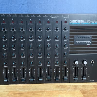 BOSS BX-80 stereomixer デジタルミキサー 8ch ボス Boss BX-80 8-Channel Stereo Mixer | Reverb Canada