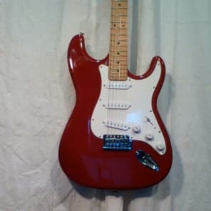 Indy Custom Strat, copy,  since 2010? Red image 3