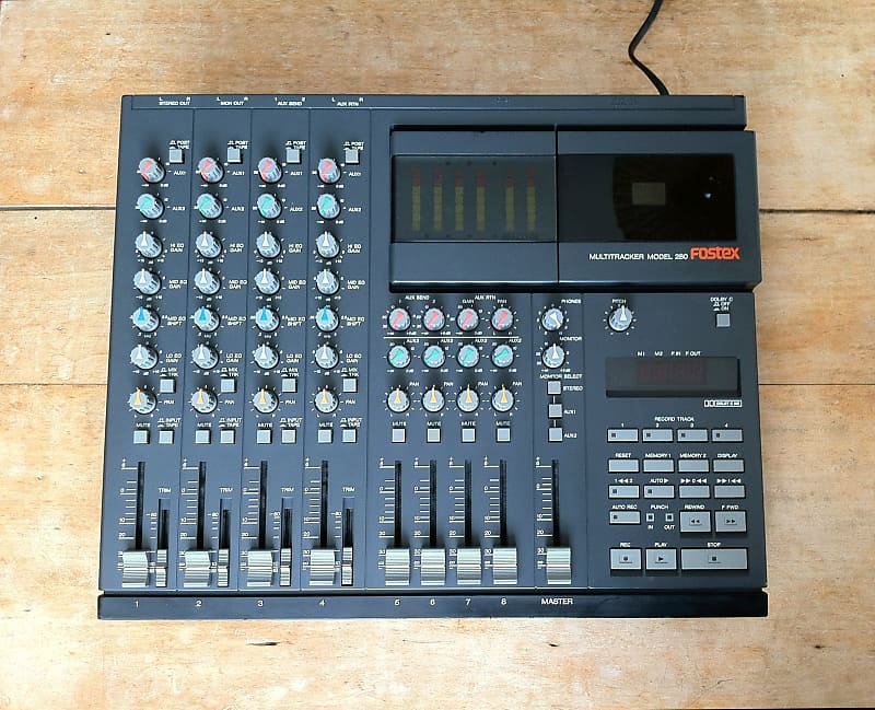 Fostex 280 Analog Multitrack Recorder Reverb