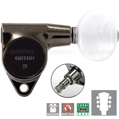 NEW Gotoh 3x3 Vintage Locking TUNERS for Gibson Les Paul SG Nickel