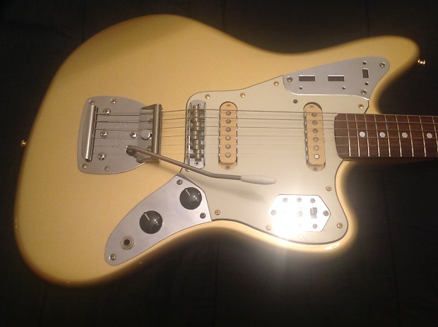 1994 - 1995 Fender Japan Jaguar JG66 Shoreline Gold Super