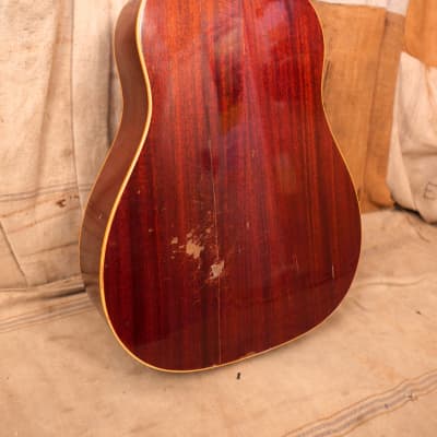 Gibson J-45 1968 - Cherry Red image 8