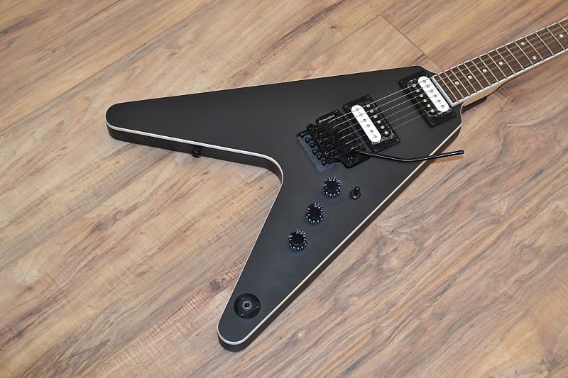 Dean V X Floyd 2022 Satin Black | Reverb