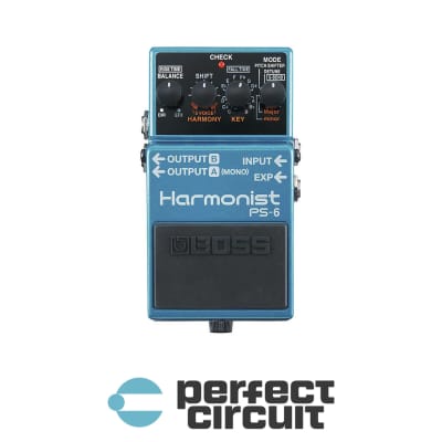 Boss PS-6 Harmonist Pitch Shifter Guitar Effects Pedal P-24602 