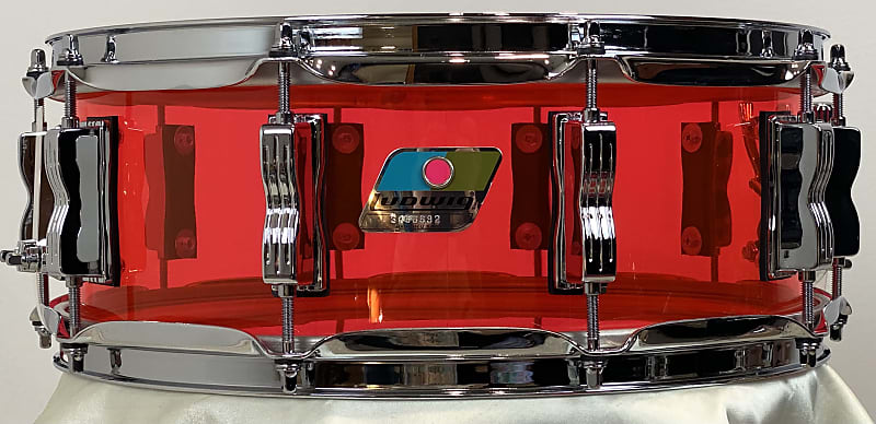 ludwig vistalite snare drum