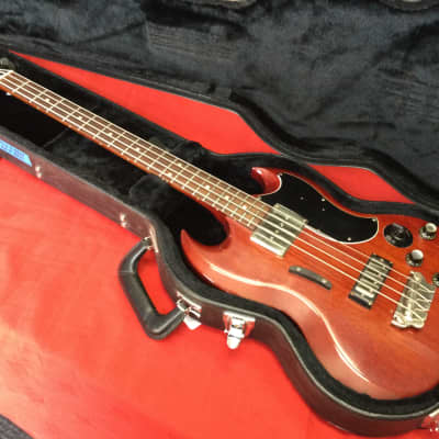 Gibson EB-3 1964 Electric Bass Guitar Cherry Red image 1
