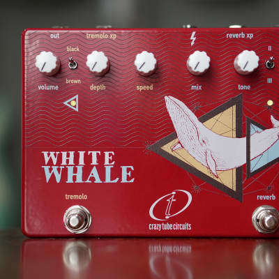 Crazy Tube Circuits White Whale Analog Spring Reverb / Tremolo *Authorzed Dealer* FREE Shipping! image 1