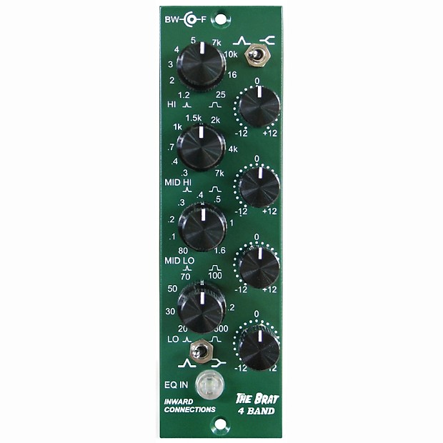 Inward Connections The Brat 4-Band 500 Series EQ Module image 1