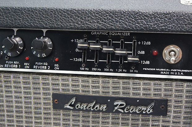 Vintage 1983 Fender London Reverb 112 Guitar Combo Amplifier Reverb