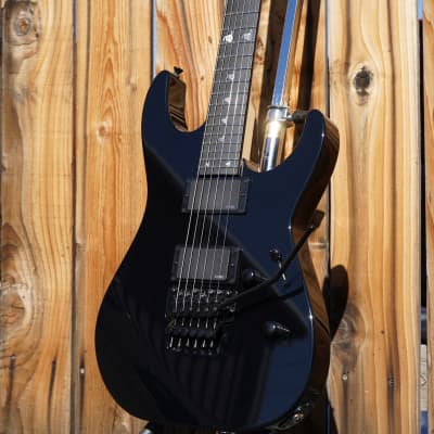 ESP CUSTOM SHOP M-II FR Black w/Snake inlays 6-String Electric Guitar w/ Case (2025) image 9