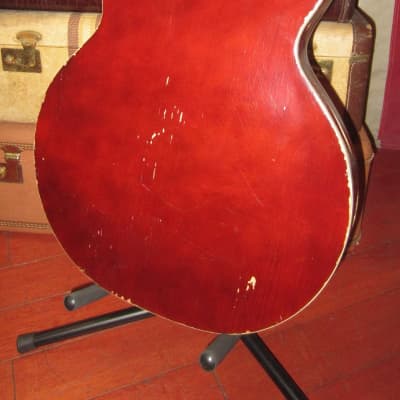 ~1967 Harmony H-72 Archtop Electric Burgundy image 6