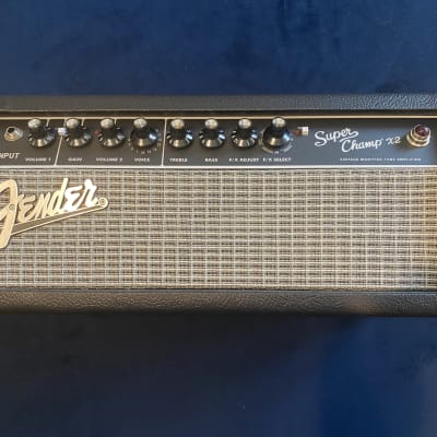 Fender Super Champ X2  2-Channel 15-Watt Tube  Amp Head w/ SC112 Extension Cabinet and Foot-switch image 2
