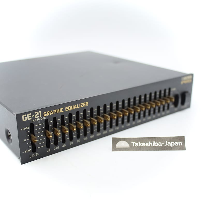 【再値下げ】BOSS GE‐21 GRAPHIC EQUALIZER Boss PRO GE-21 Graphic Equalizer Made in Japan Half Rack