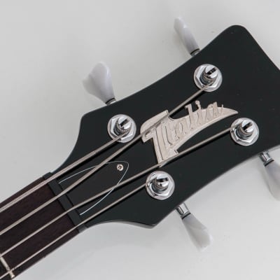 Italia Mondial Classic Bass, Italia blue, semi-hollow, Piezo Bridge , Resoglass top, made in Korea image 5