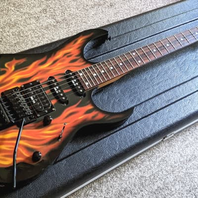 Extremely Rare!Golden Era-1987 Ibanez RG560 Custom Flame Extremely Rare!Golden Era-1987 Ibanez RG560 Custom Flame