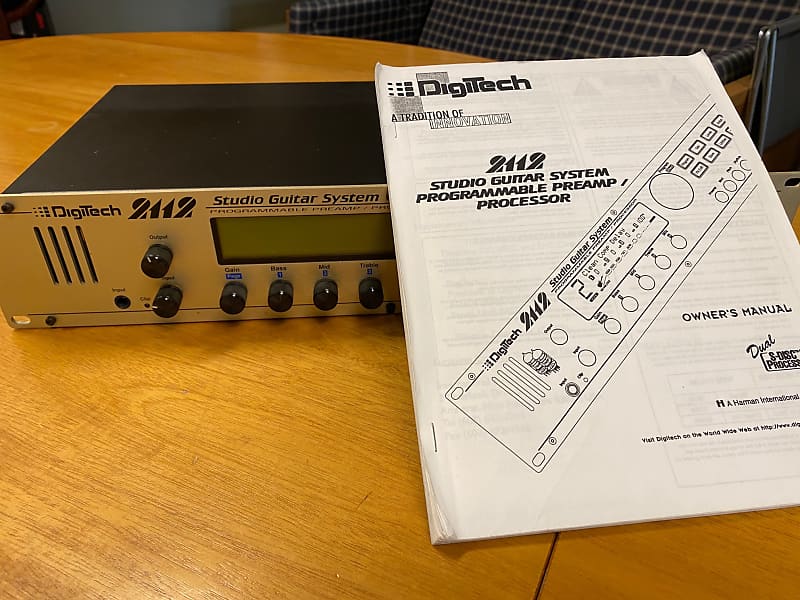 DigiTech 2112 Studio Guitar System Preamp/processor with