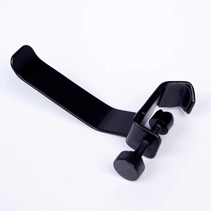 Pro Mic Stand Headphone Hanger Reverb