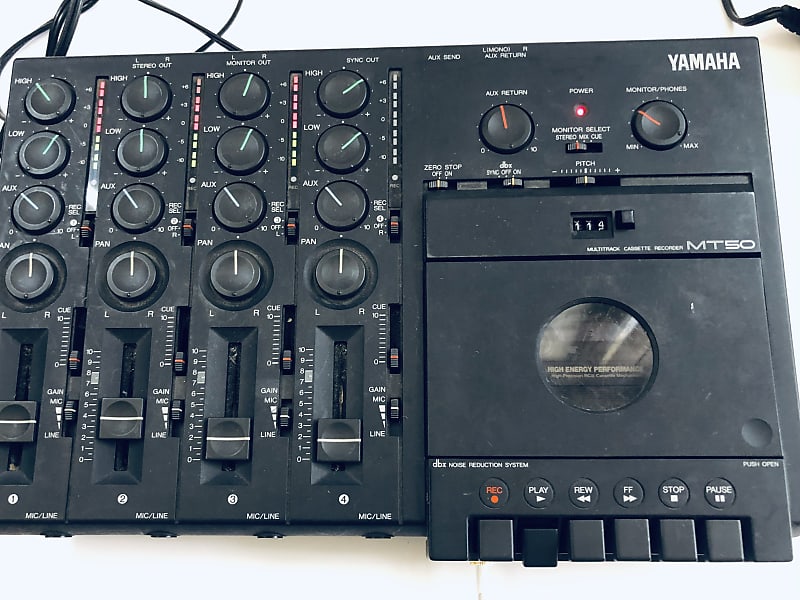 Yamaha MT50 Multitrack 4Track Cassette Recorder + 10pack Reverb