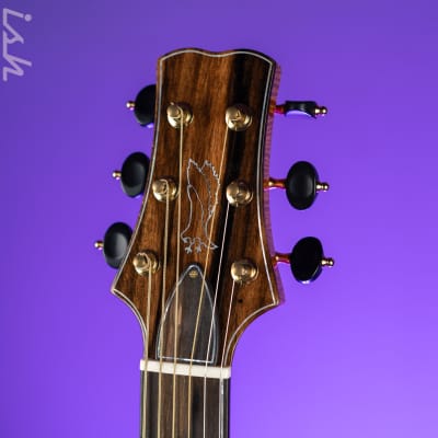 PRS Private Stock Angelus Cutaway Cedar Top Exotic Ebony Back Acoustic Guitar image 7