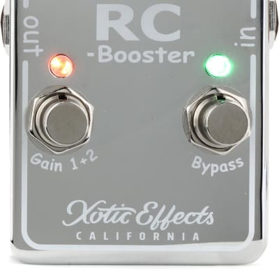 Xotic Effects RC Booster V2 Ultra Clean Boost RCB-V2 | Reverb