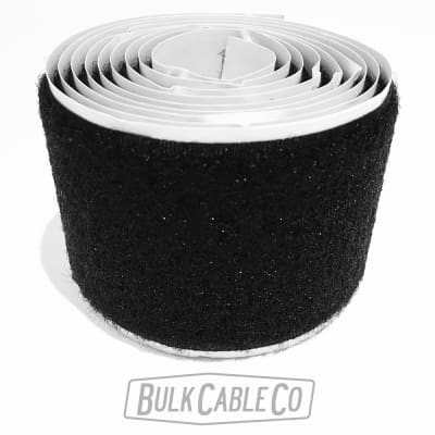 30 FT - Hook & Loop Fastener - LOOP ONLY - 2" Wide Adhesive-Backed Tape - For Guitar Effects Pedalboards & Stomp Box FX image 1