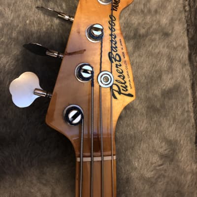Yamaha Pulser Bass 600 PB600 1980, All-Original, 3 Tone Sunburst