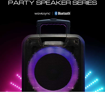 Dolphin SP-210RBT Party Speaker Wireless Bluetooth w/Wheels for Parties, Karaoke, DJ Speakers, Long Battery Life image 6