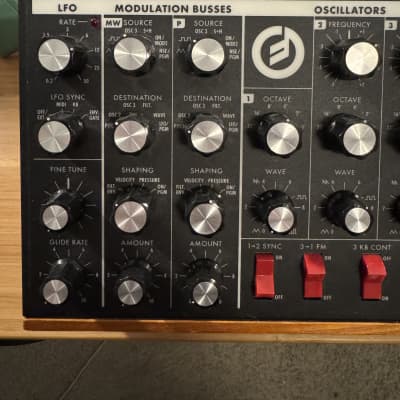 Moog Minimoog Voyager RME Rack Mount Edition Monophonic Synthesizer 2005 - 2015 - Black