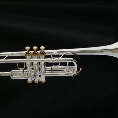 The Wonderful XO 1624 Professional C Trumpet with Gold Trim! image 3