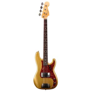 Fender 1964 Precision Bass Relic Aztec Gold | Reverb