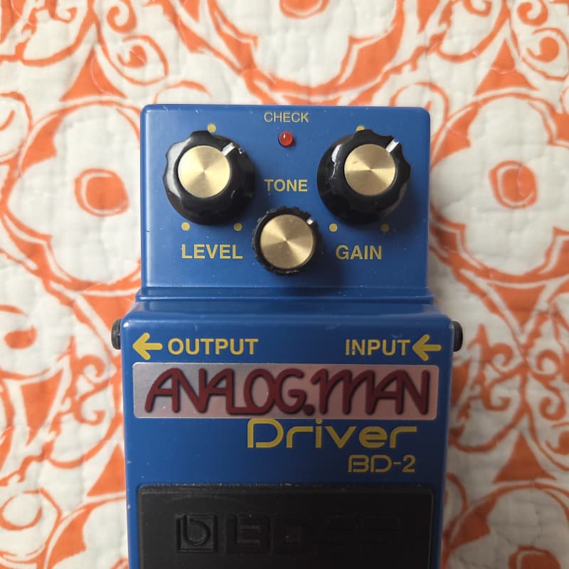 ギター Analog.man Boss BD-2 Super Boss BD-2