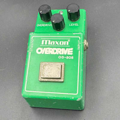 MAXON OD-808 Overdrive Large Case '80 Maxon OD-808 Overdrive Overdrive, distortion \u0026 fuzz effect pedal