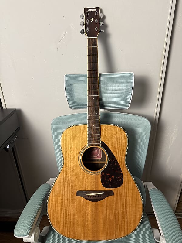 Yamaha FG730S Folk Solid Top Acoustic Guitar | Reverb