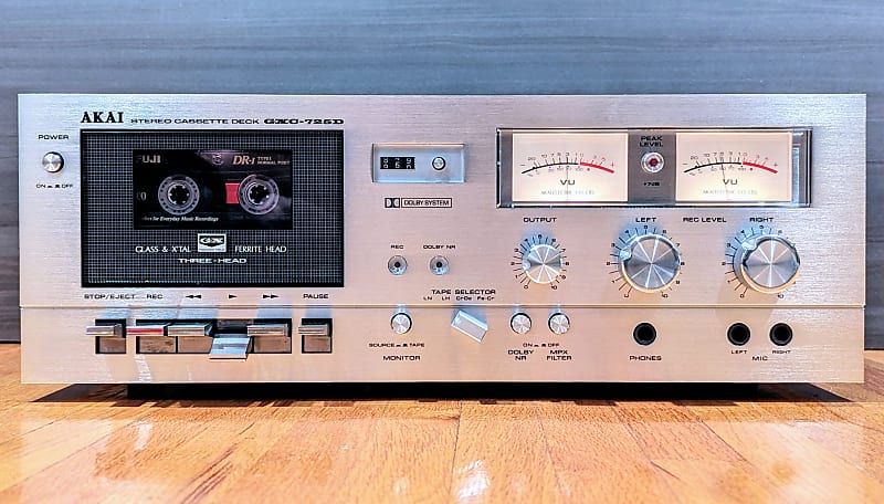 美品名機動作品 AKAI GXC-725D カセットデッキ アカイ 1977年 Vintage AKAI Stereo Cassette Deck GXC-725D | eBay