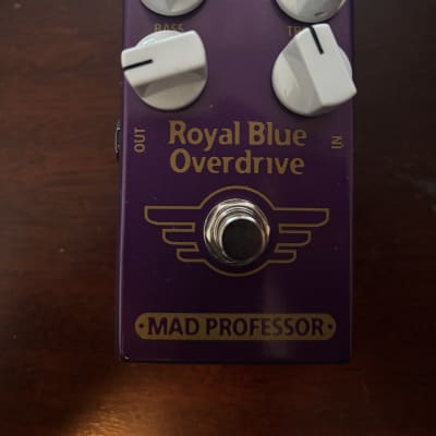 Reverb.com listing, price, conditions, and images for mad-professor-royal-blue-overdrive