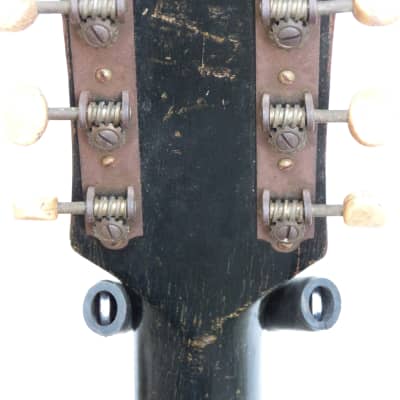 Marvel  Marvel archtop arched top guitar  1940's  black image 6