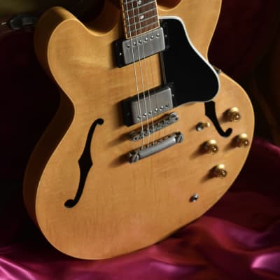 1995 Gibson USA ES-335 Dot Antique Natural Figured, w/OHSC, Good Wood Era, All Original, Natural Relic image 6