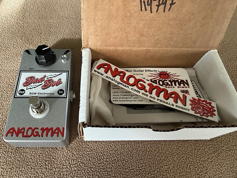 analogman bad bob プースター Analog Man Bad Bob Booster