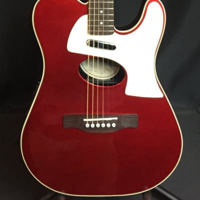 Fender Telecoustic Deluxe Acoustic-Electric Guitar Candy