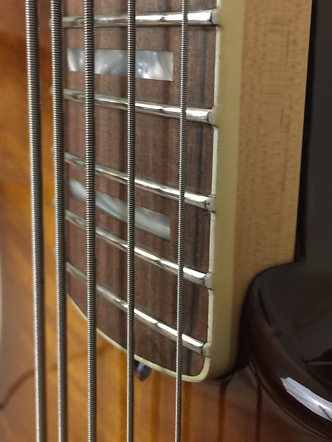 Fender American Deluxe Jazz Bass V FMT Tobacco Sunburst (019