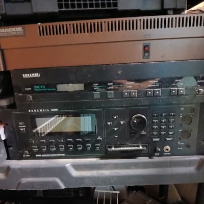 Kurzweil K2000R Rackmount Digital Workstation Sound Module 1990s - Black (COMBO)