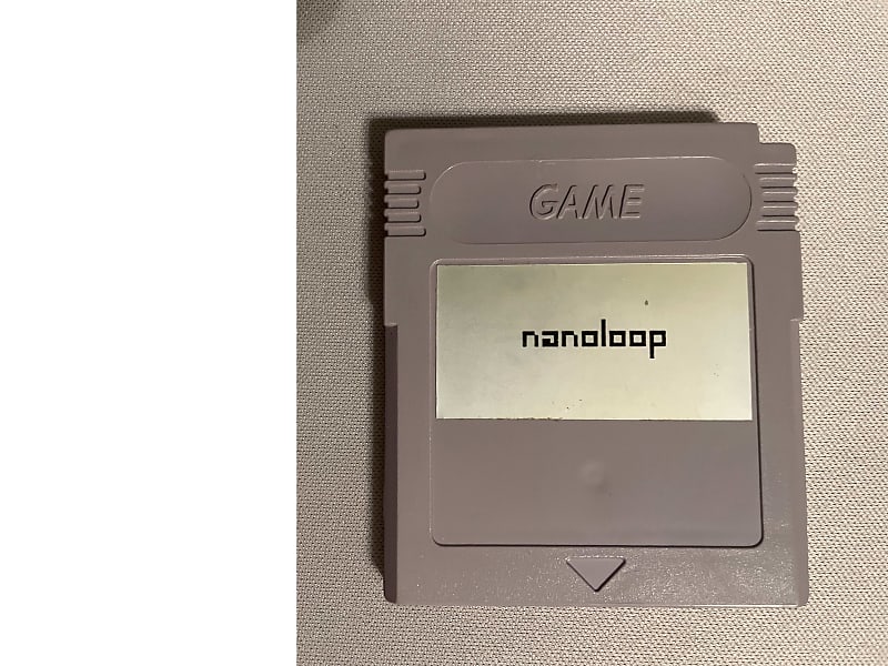 nanoloop 1.0 original cartridge - rare, working, excellent condition,  Gameboy 2000 - Grey