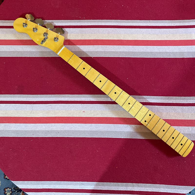 【値下げ】Warmoth カスタムテレキャスター (lefthanded） Warmoth Left Handed Telecaster Bass Neck Maple | Reverb
