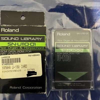 Roland SN-U110-11 PCM Data ROM Sound Library Card Sound Effects | Reverb