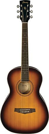 Ibanez PN15 Parlor Acoustic Guitar Brown Sunburst image 1