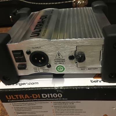 Behringer Ultra DI-100 Active D.I. image 7