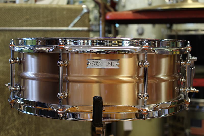 Standard Drum Company 5"x14" Bronze Snare Drum Reverb