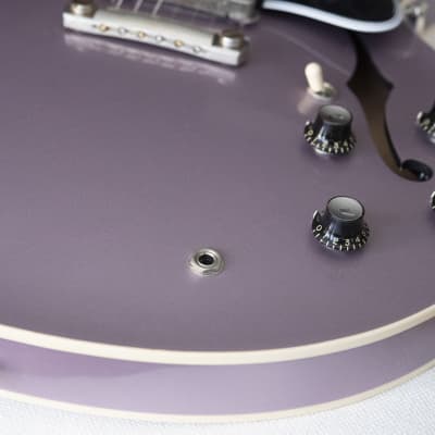 Gibson Custom Shop PSL 1964 ES-335 Semi-hollow Reissue VOS - 2021 - Heather Poly Metallic - MINT image 6