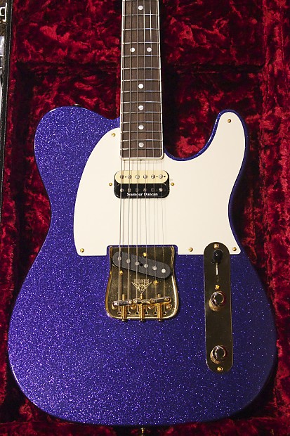 Fender purple cheap sparkle telecaster